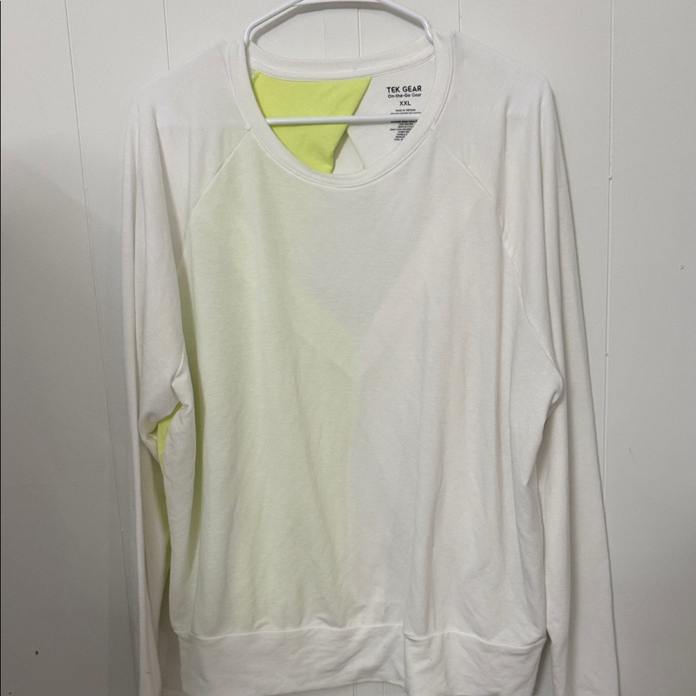 Tek Gear White and Yellow Blazer